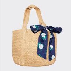 Draper James Everyday Straw Bag